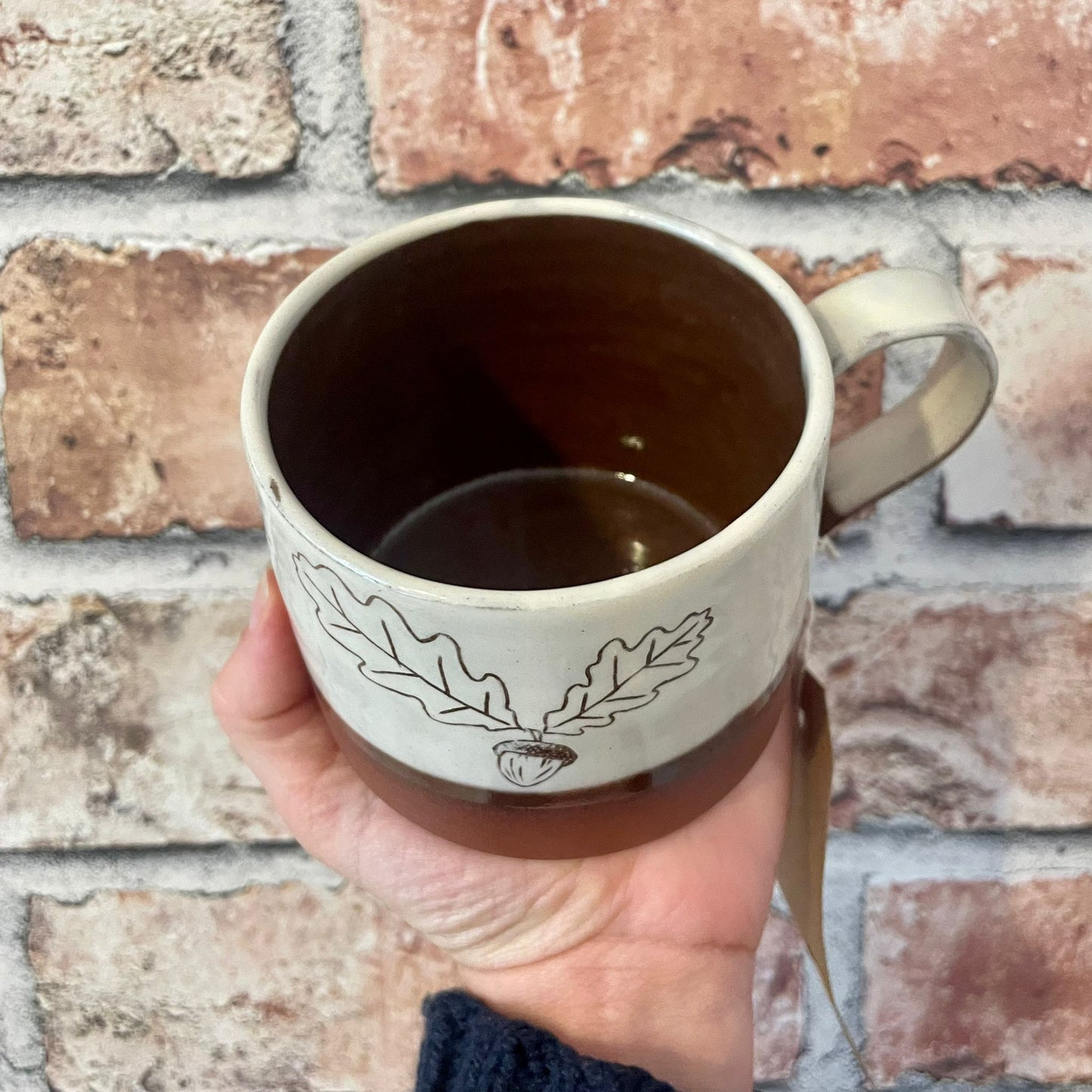 Red Oak Leaf Mug