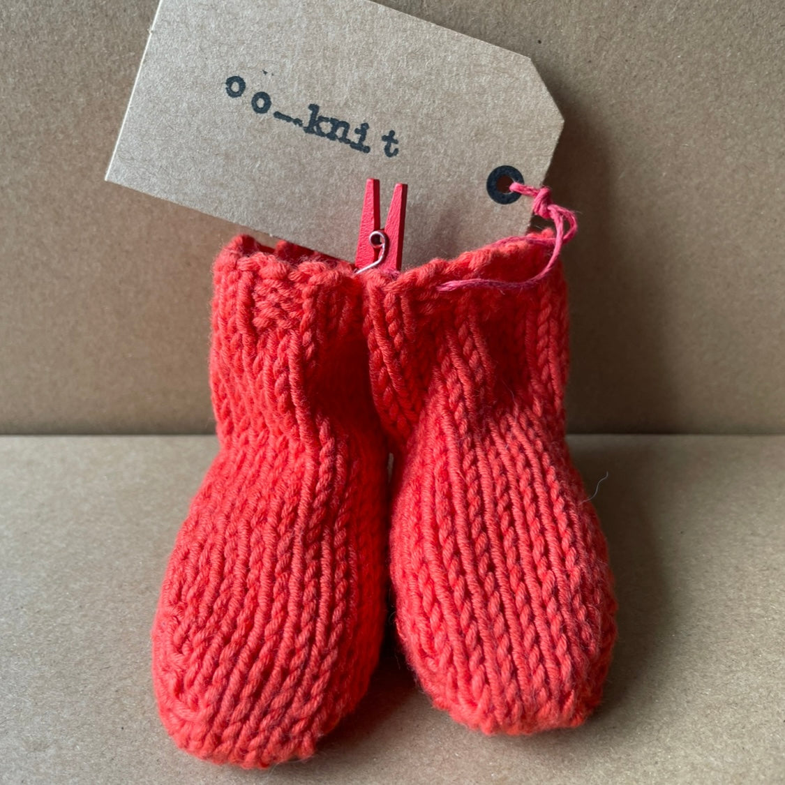 Knitted Baby Bamboo Socks