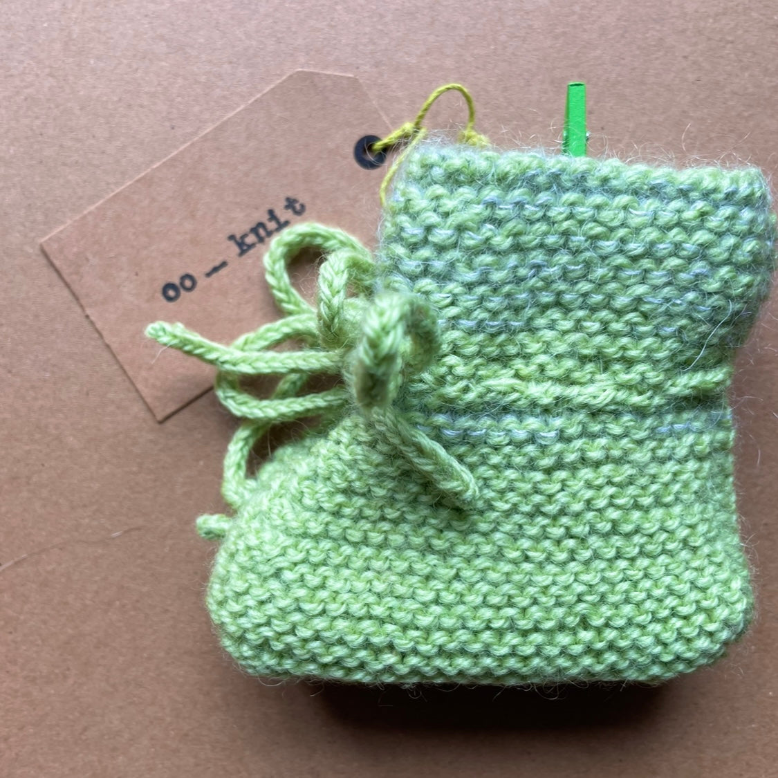 Knitted Baby Booties