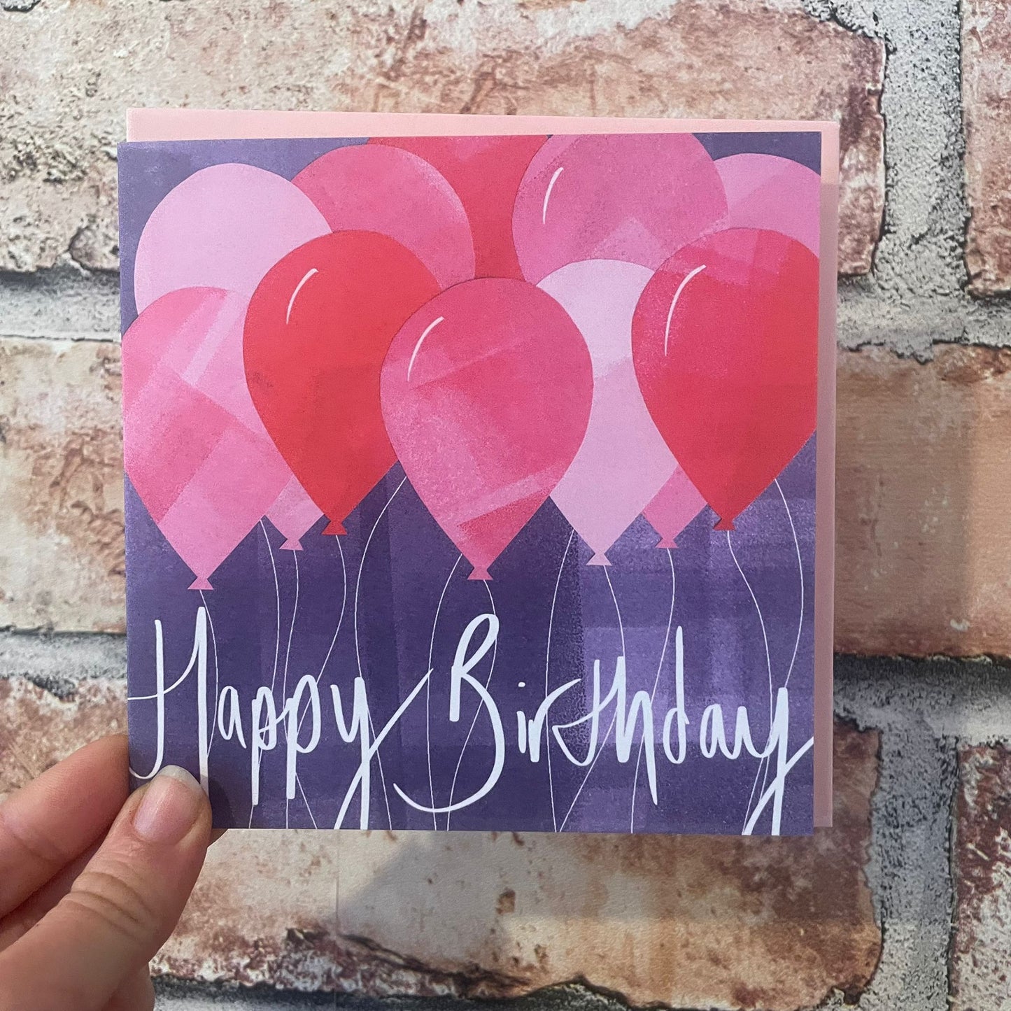 Blue Balloons Card