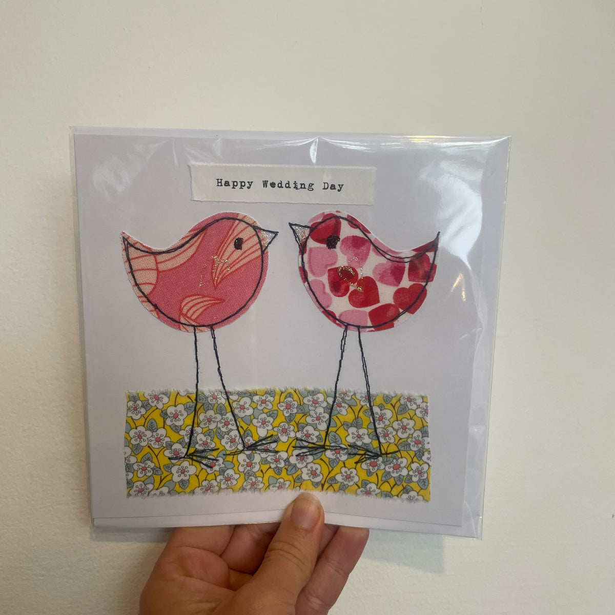 Wedding Card Birds