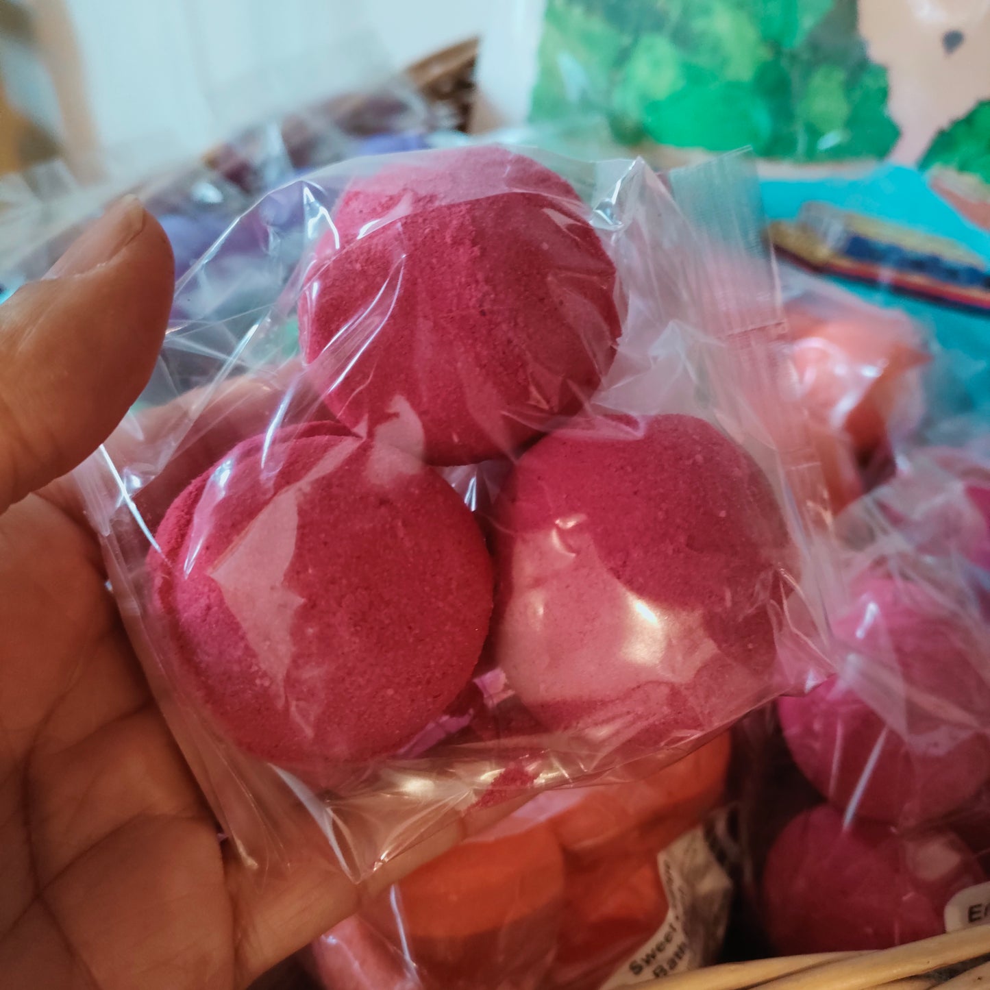 Mini Bath Bombs x3 Entice