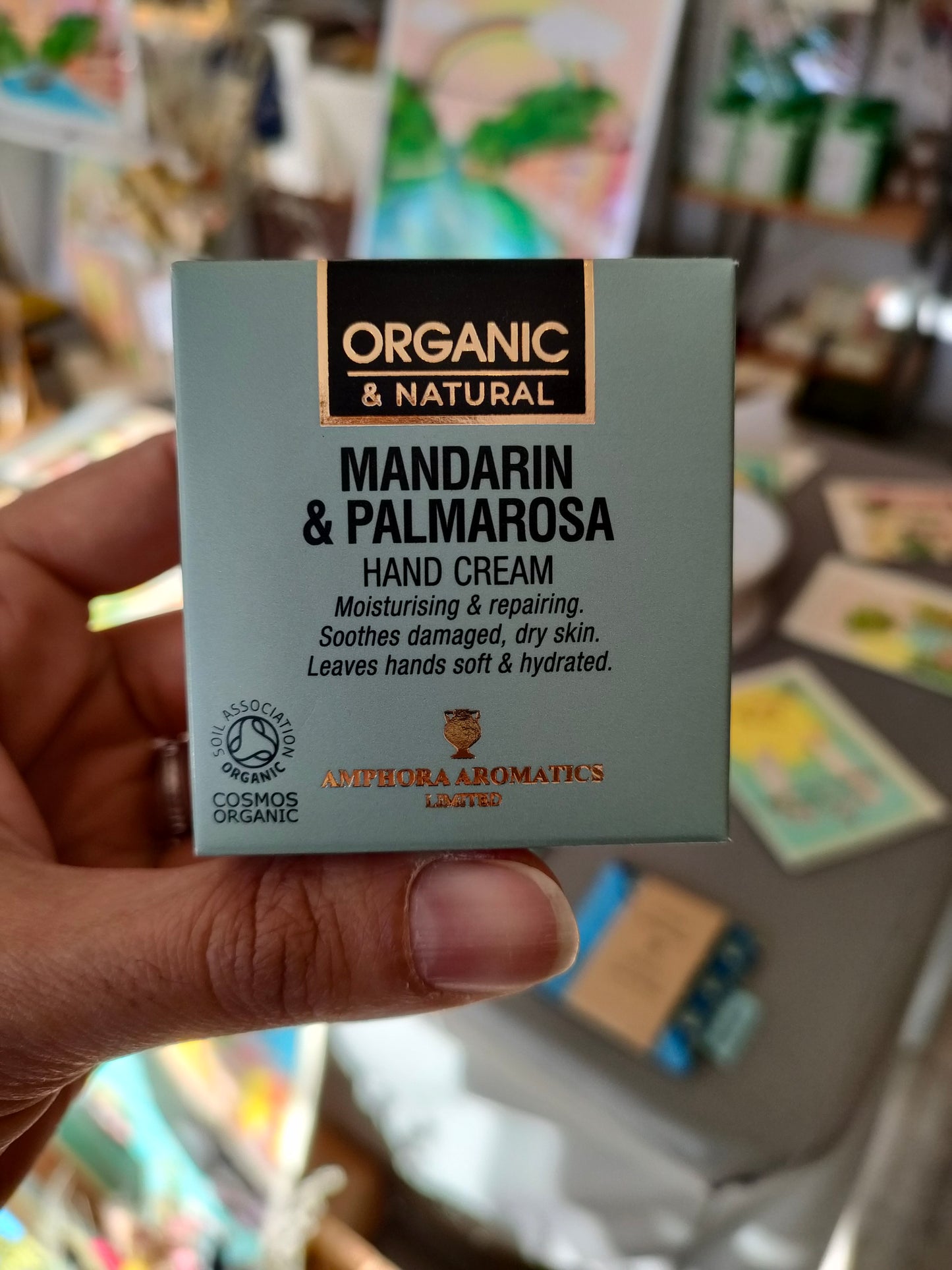 Mandarin & Palmarosa Hand Cream