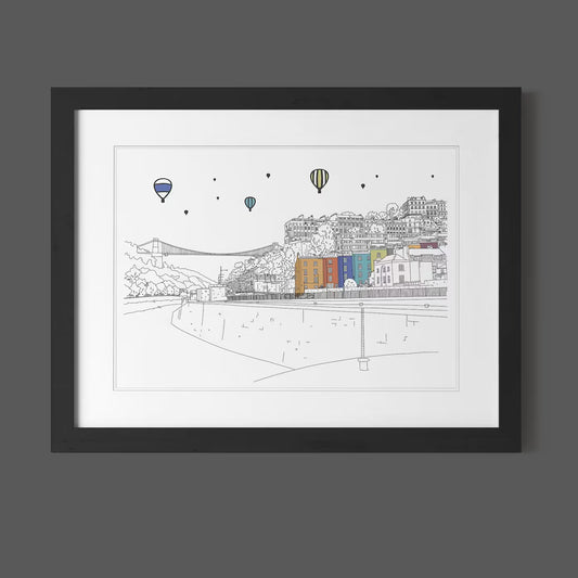 Suspension Bridge Print
