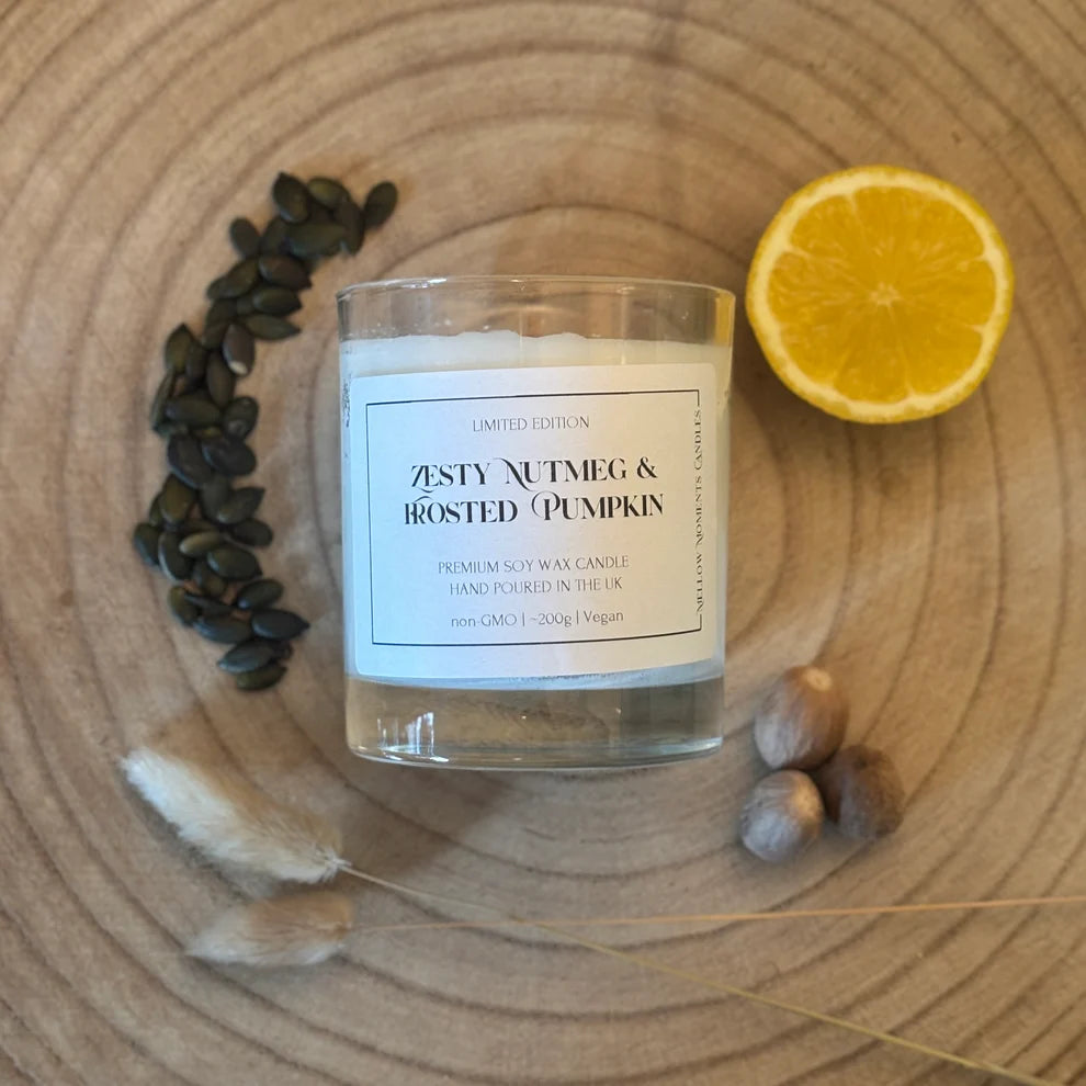 Zesty Nutmeg & Frosted Pumpkin Candle
