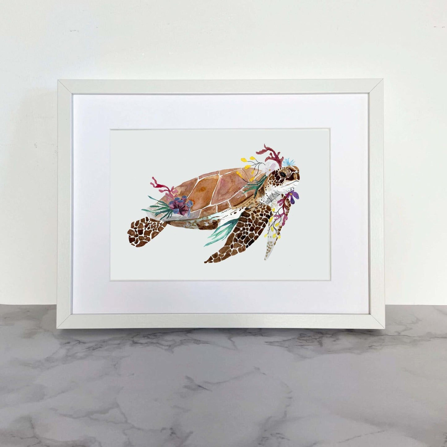 Turtle Print A4