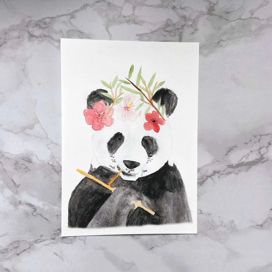 Panda Print A5
