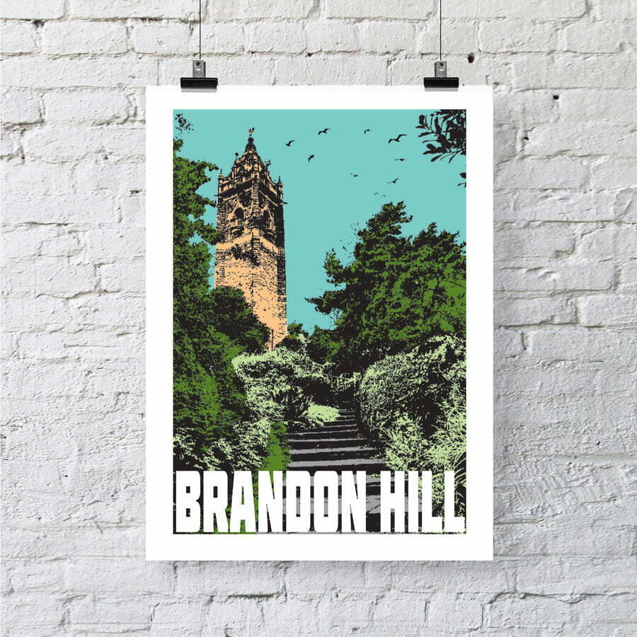 Brandon Hill Print A4