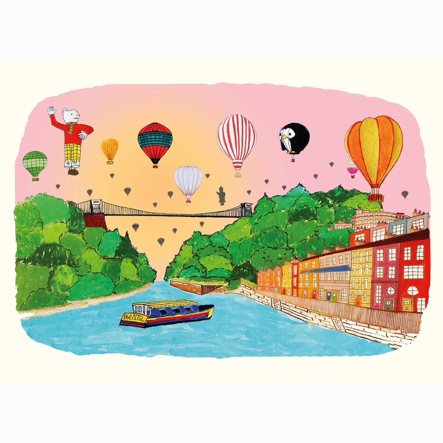 Bristol Balloons Print