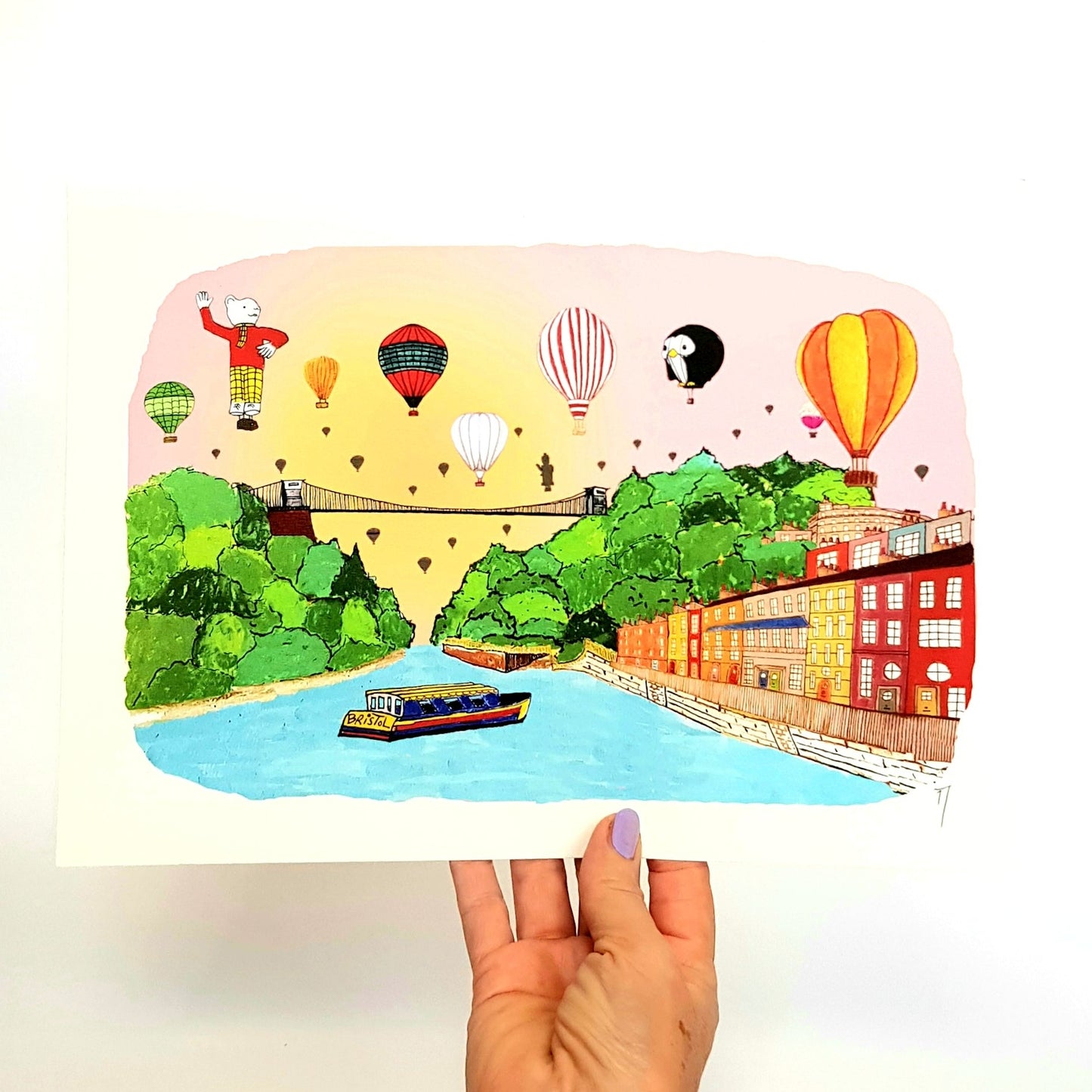 Bristol Balloons Print