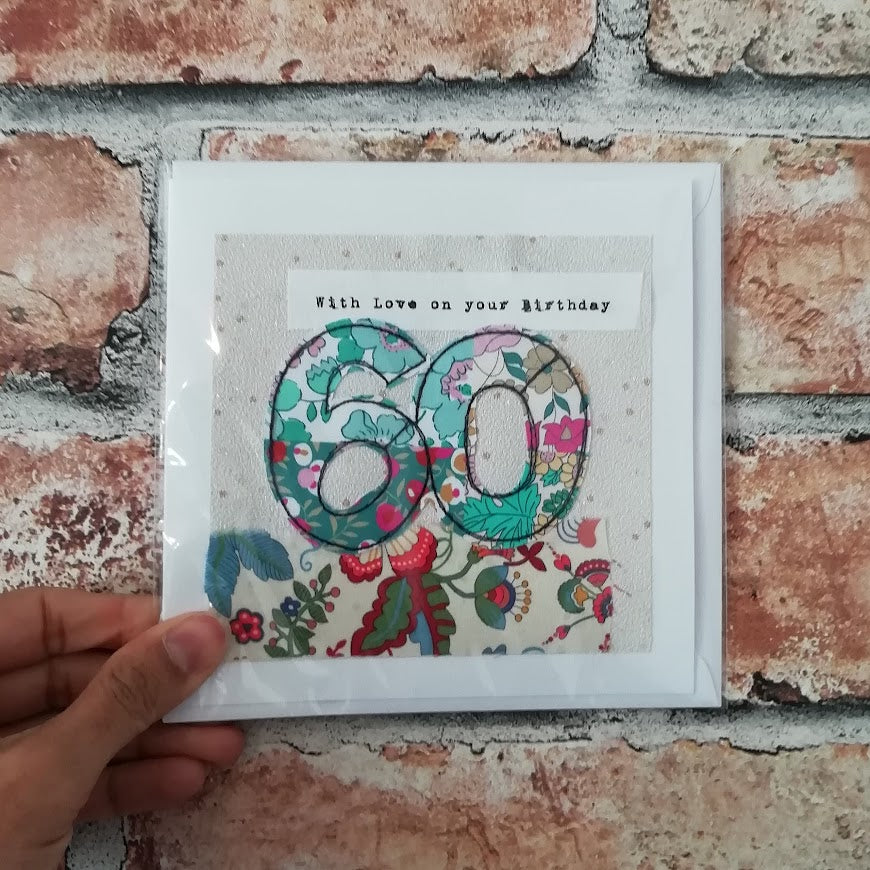 Age Birthday Card 60