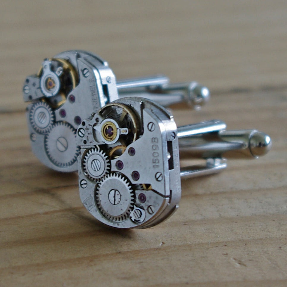 Small Rectangle Cufflinks