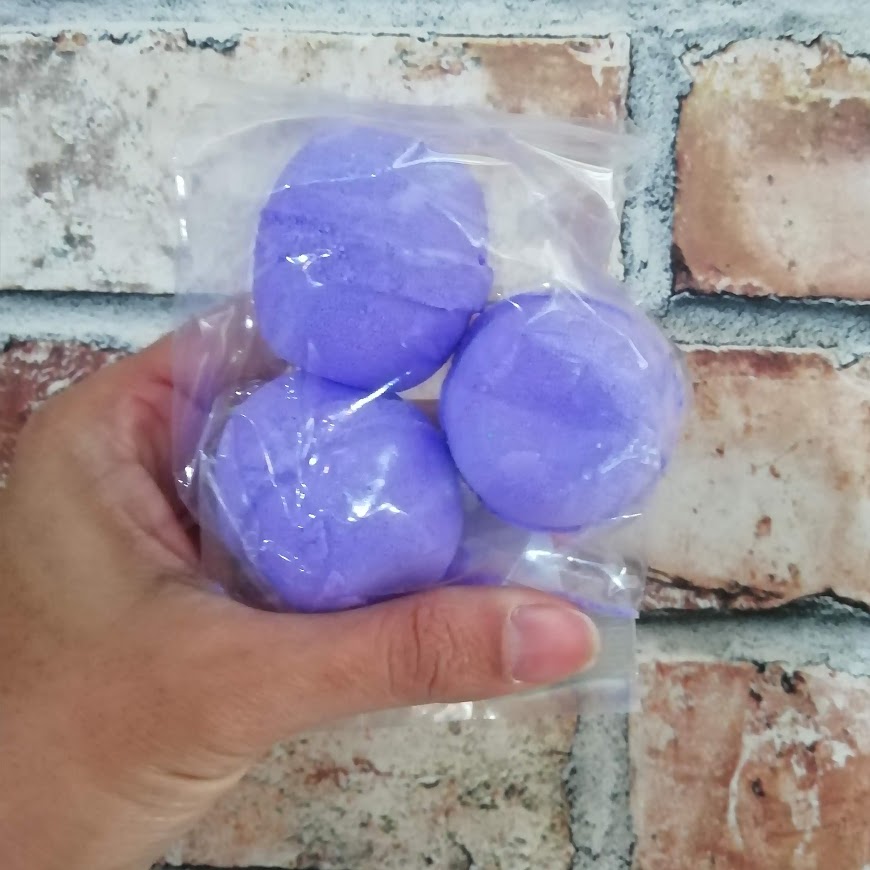 Mini Bath Bombs x3 - Lavender