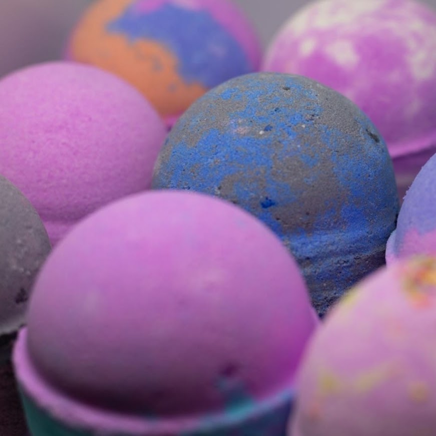 Mini Bath Bombs x3 - Lavender