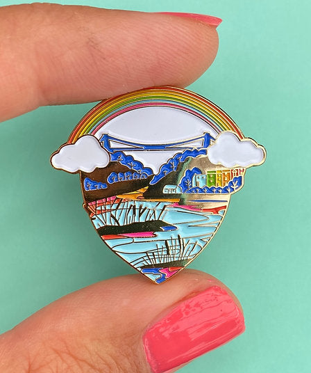Love Bristol Pin Badge