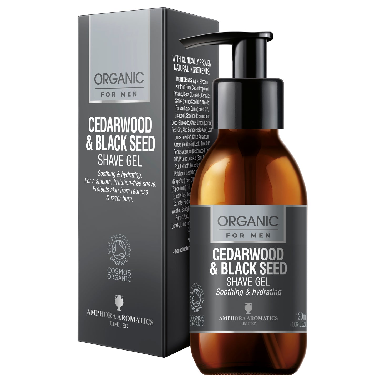 Cedarwood & Black Seed Shave Gel