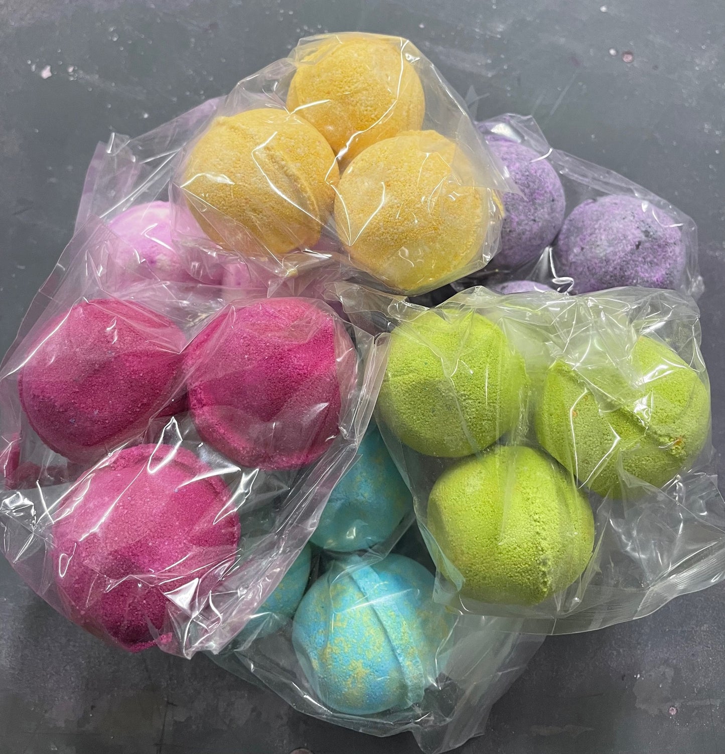 Mini Bath Bombs x3 - Lavender