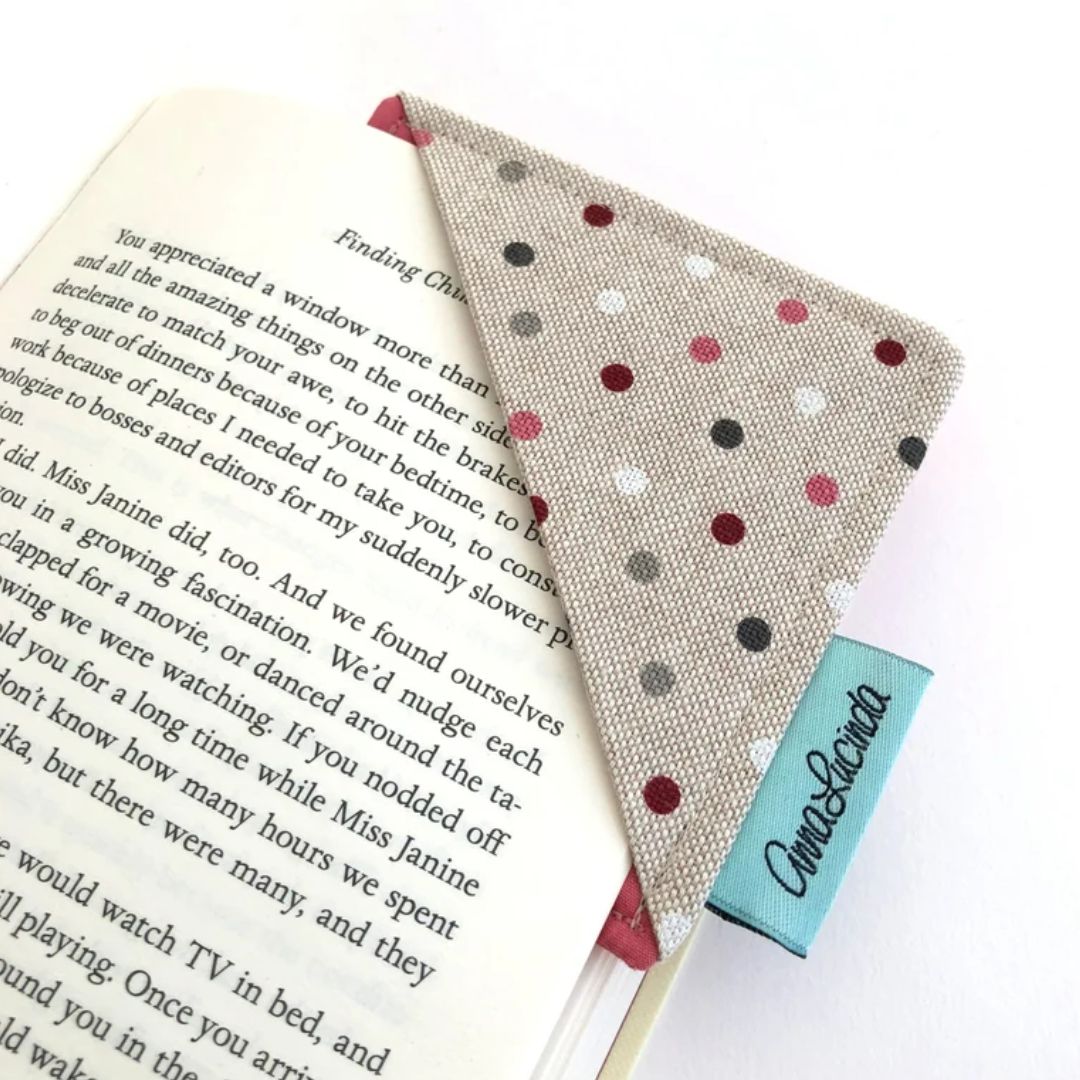 Polka Dot Corner Bookmark Multi Coloured