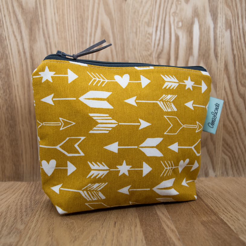 Cosmetic Bags In Various Fabrics Small