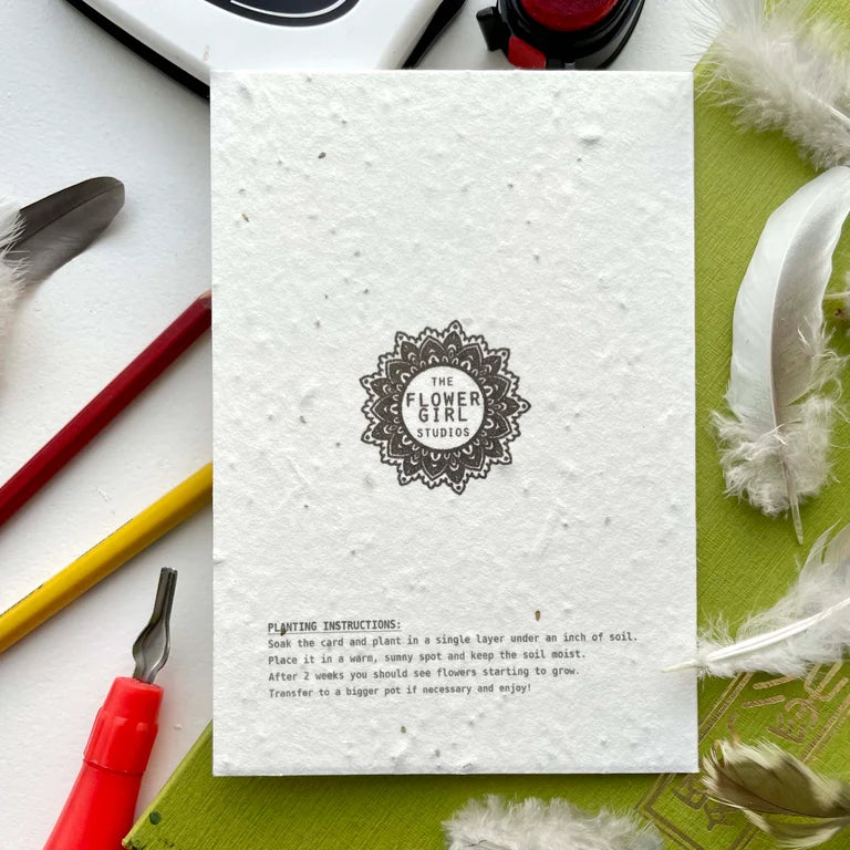 Poppy Design Seed Card