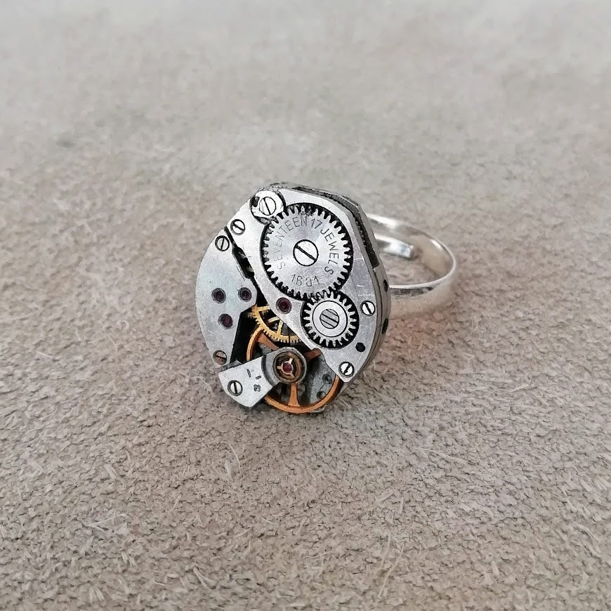 Adjustable Timepiece Rings