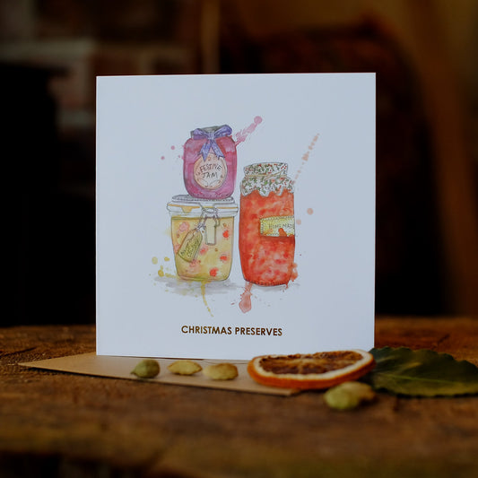 Christmas Preserves Card